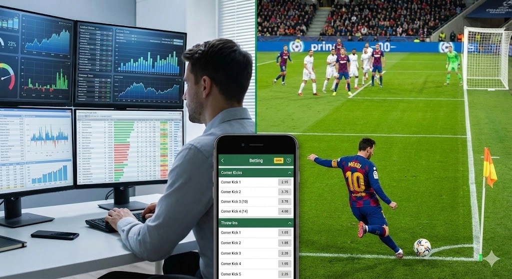 Bí quyết chinh phục Kèo Ném Biên và Kèo Phạt Góc tại Trang Kubet: Từ dữ liệu máy tính đến thực 